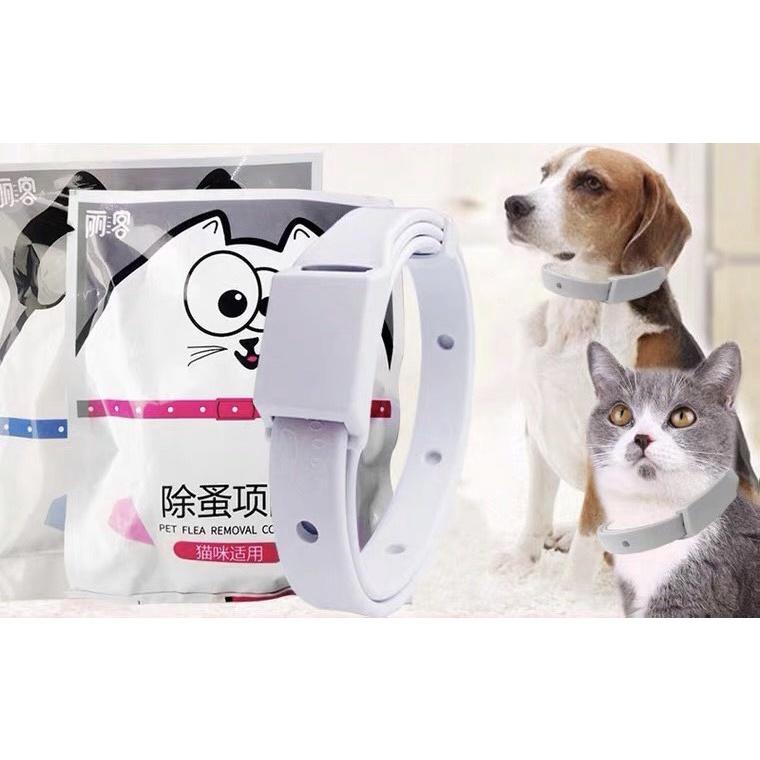 Vòng cổ chống ve rận bọ chét cho chó mèo cao cấp