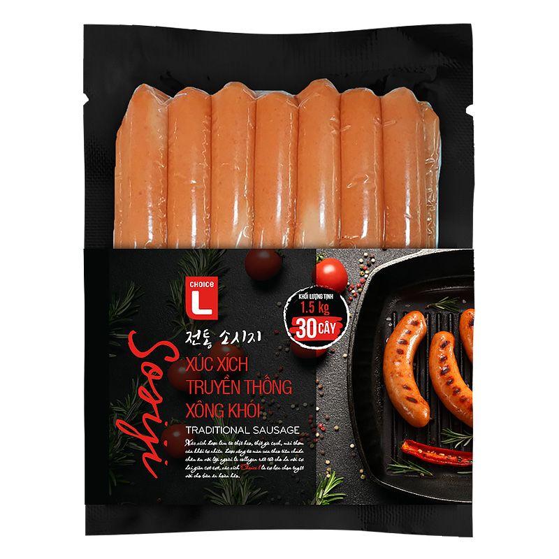 Xúc Xích Xông Khói LOTTE Mart 1.5KG - 8936114064541