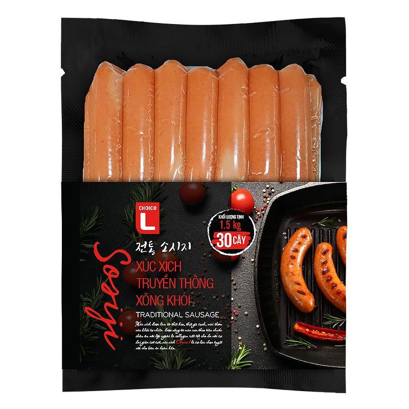 Xúc Xích Xông Khói LOTTE Mart 1.5KG - [8936114064541]