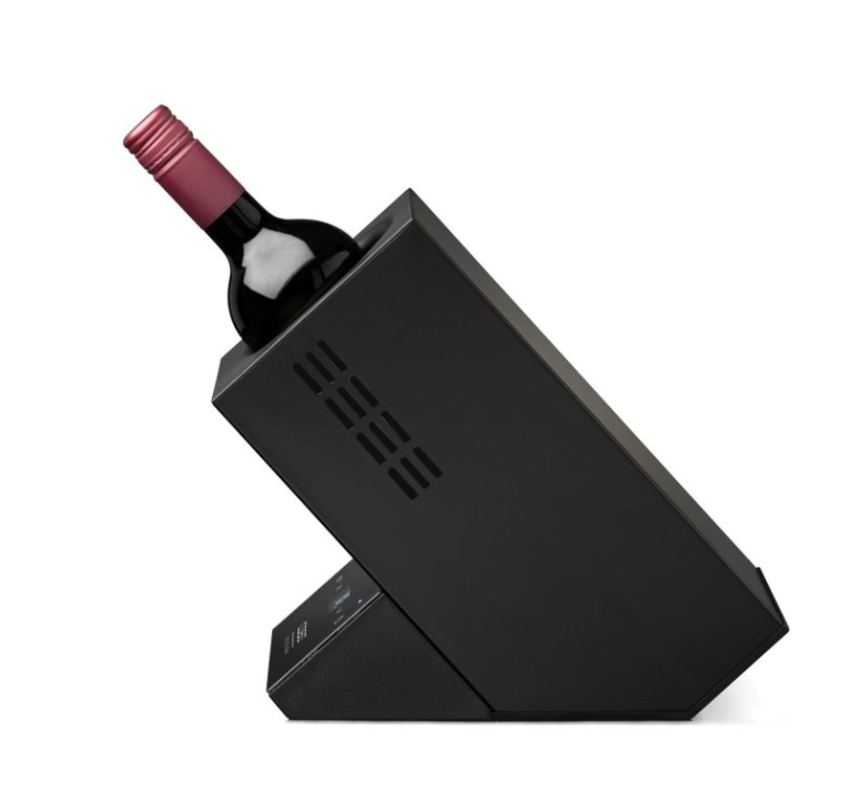 Máy Ướp Lạnh Rượu Caso WineCase One Black Cao Cấp, Thiết Kế Sang Trọng, Màn Hình LED Cảm Ứng, Công Suất 72W - Hàng Nhập Khẩu Đức