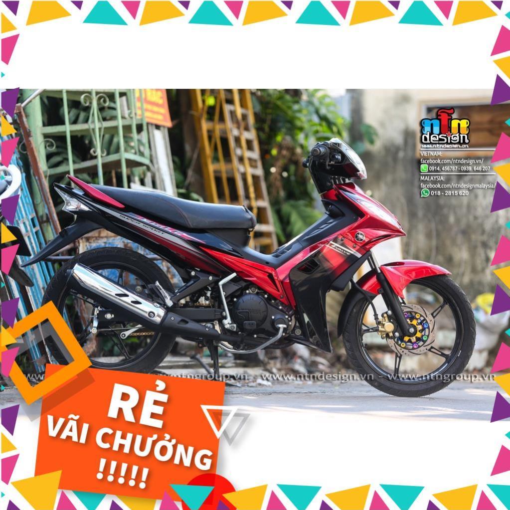 Tem Rời Exciter 2009 Mẫu 135 LC Đỏ Đen