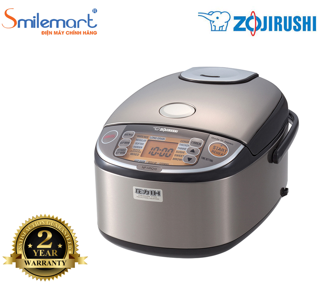 Nồi Cơm Điện Tử Zojirushi ZONC-NP-HRQ10-XT - Hàng chính hãng