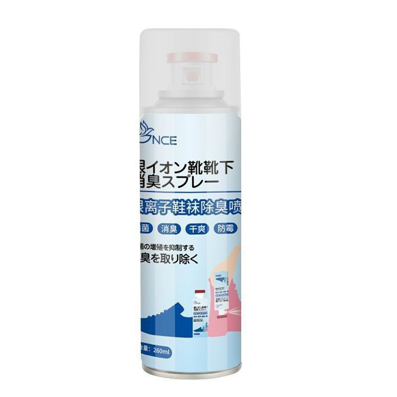 Chai xịt khử mùi giày, dép chống hôi chân, diệt khuẩn hiệu quả đến 24h dung tích 260ml