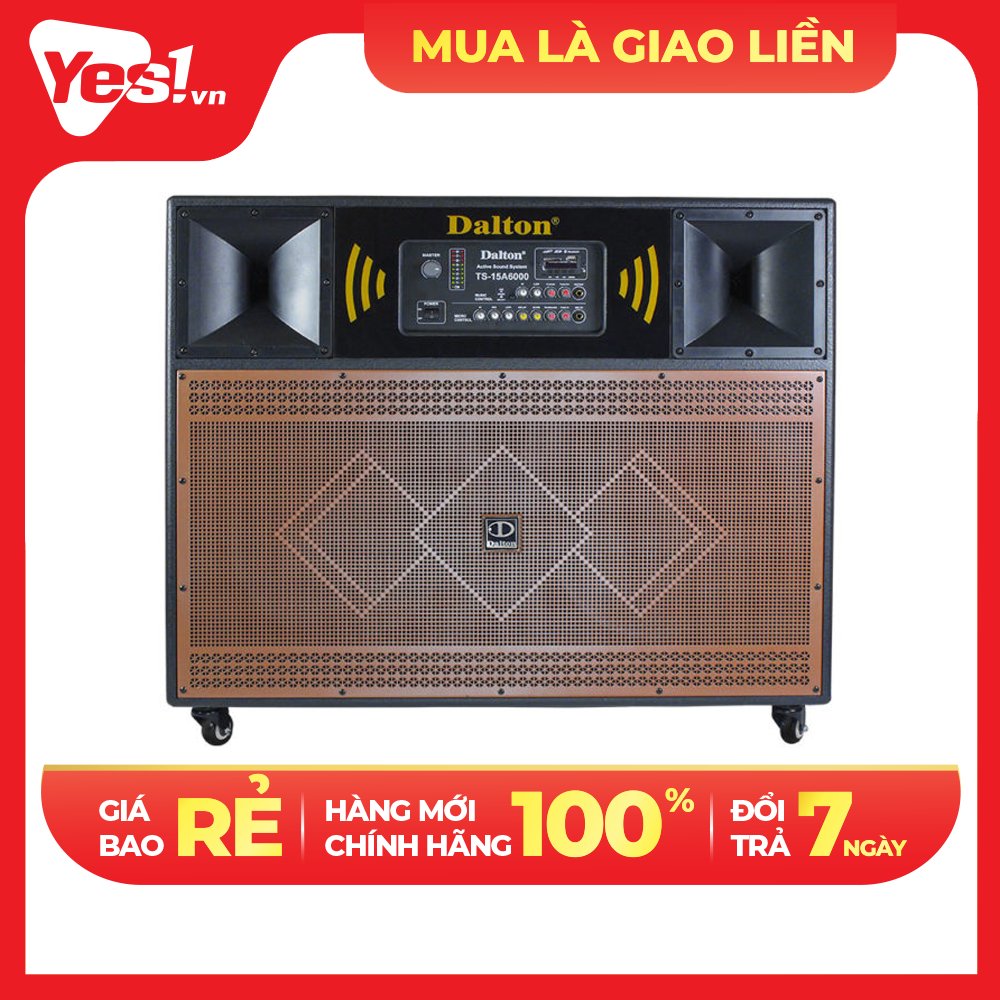 Loa kéo tủ điện Dalton TS-15A6000 - Hàng Chính Hãng