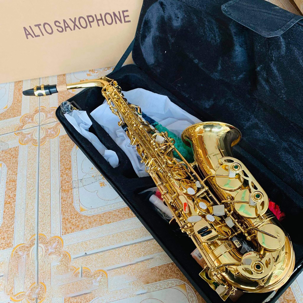 Kèn Saxophone Alto MK007 Màu Vàng