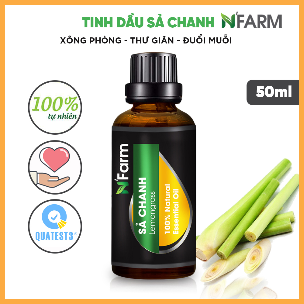 Tinh Dầu Xông Phòng Nguyên Chất NFARM 50ML, Nhiều Mùi Hương / Sử Dụng Với Máy Xông Tinh Dầu Giúp Thơm Phòng, Thư Giãn Đuổi Muỗi, Tốt Cho Sức Khỏe