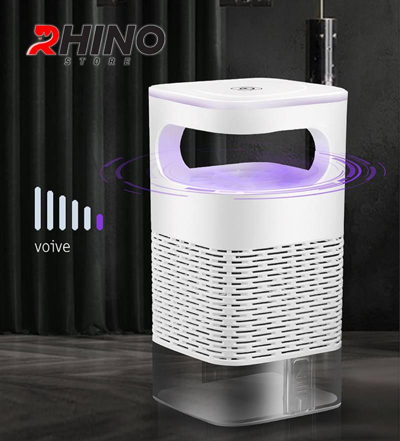 Đèn bắt muỗi Rhino L903 Tích hợp đèn ngủ, độ ồn thấp