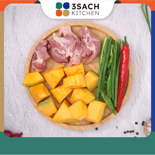 Canh Bí Đỏ Xương Heo 3S