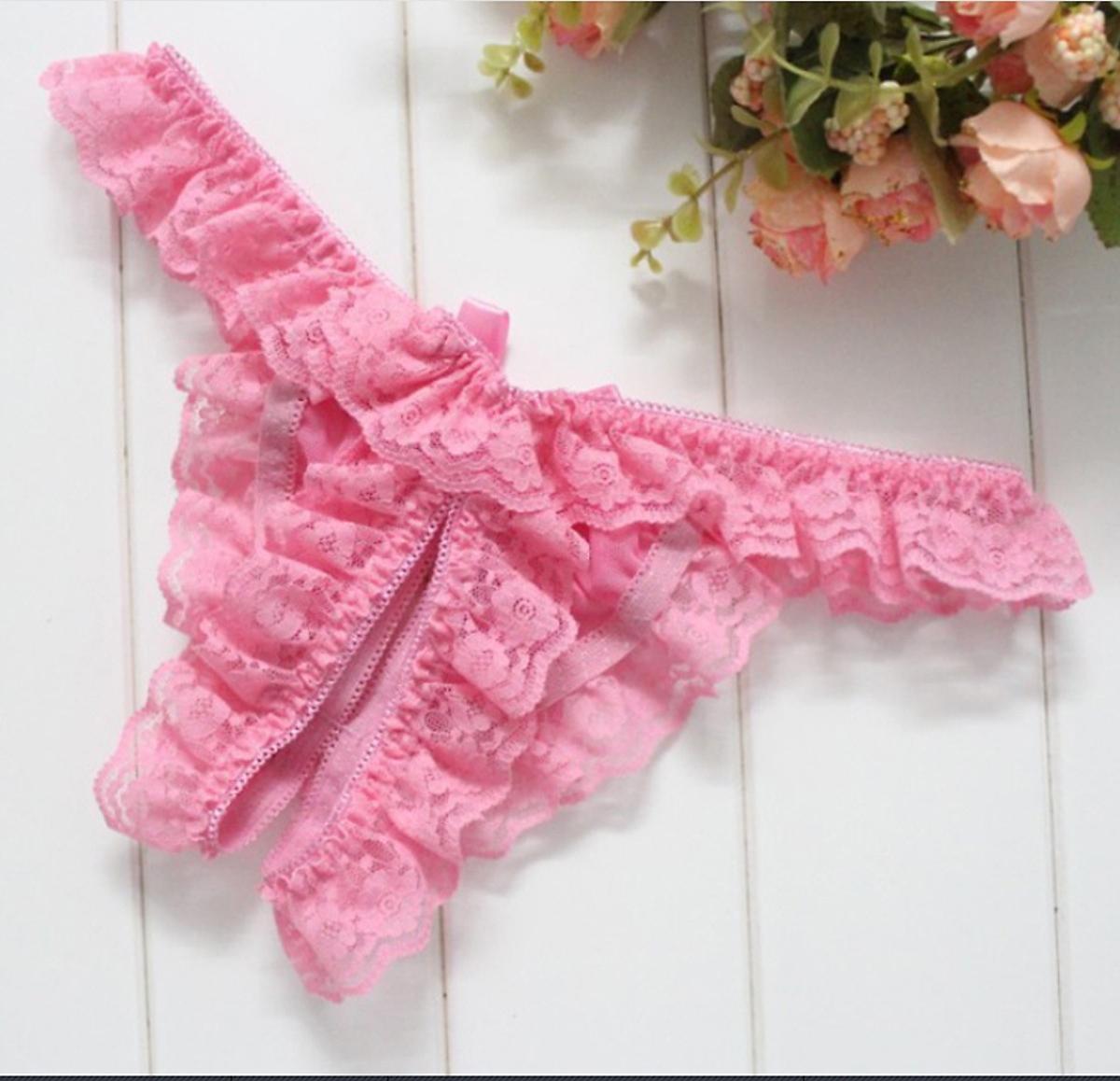 Combo 4 quần lót nữ viền ren lọt khe sexy