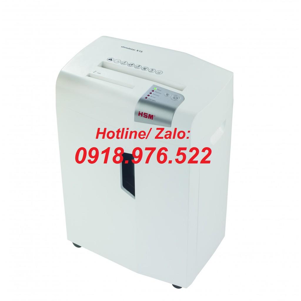 Máy hủy giấy HSM shredstar X15 - 4 x 37mm