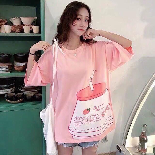 Áo thun Tay Lỡ Unisex  Freesize từ 40-70kg