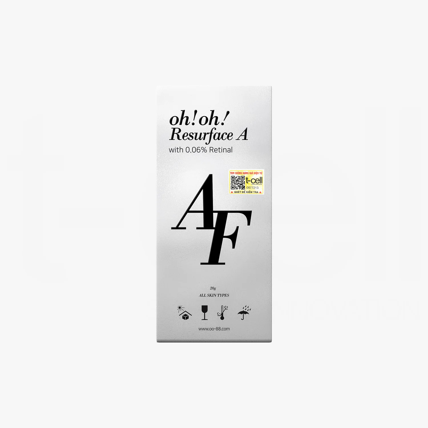 Tinh Chất Trẻ Hóa, Làm Sáng Da oh!oh! Resurface A (20ml)