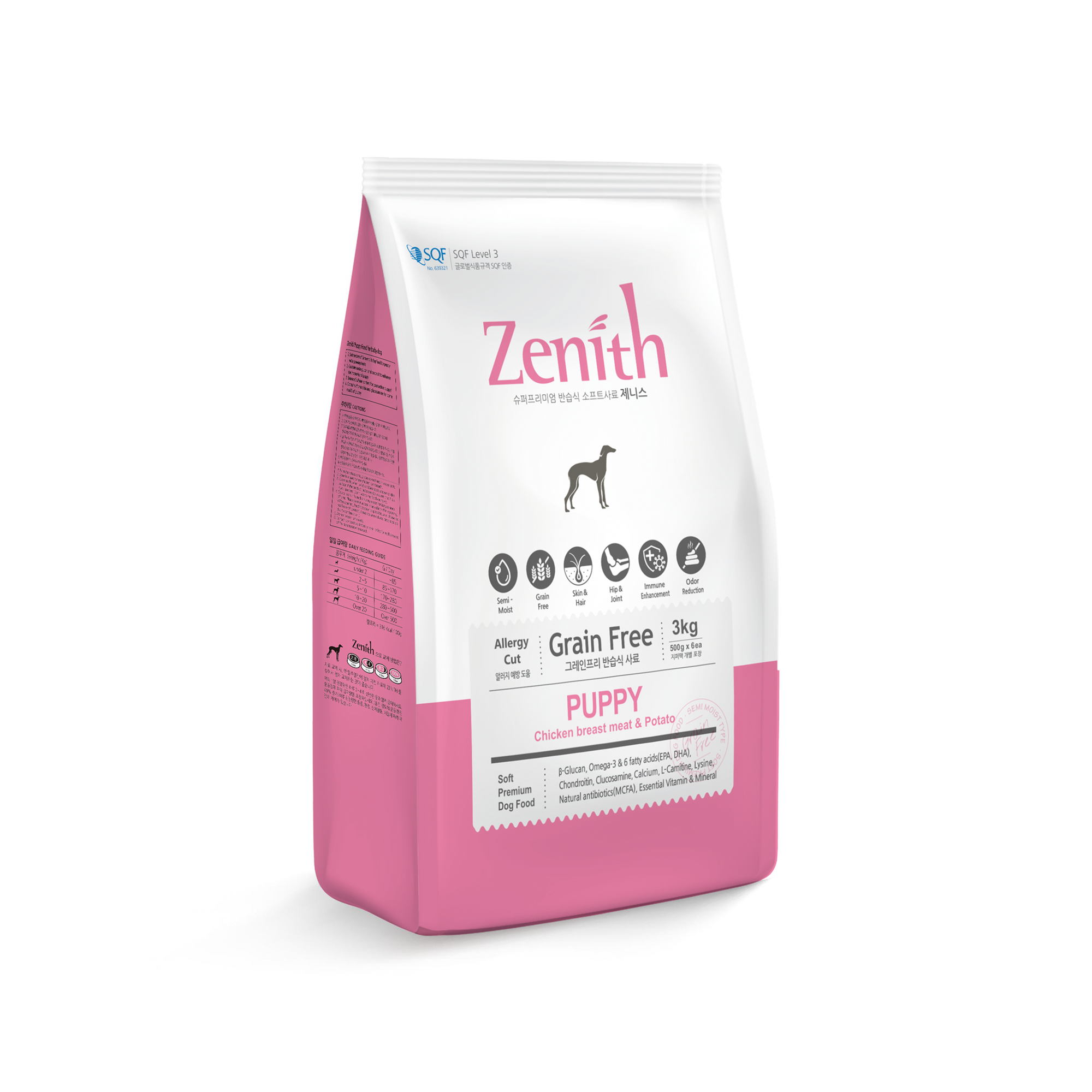 Thức ăn hạt mềm cho chó con Zenith Puppy | Không ngũ cốc | Hỗ trợ miễn dịch | Phát triển xương khớp chắc khoẻ