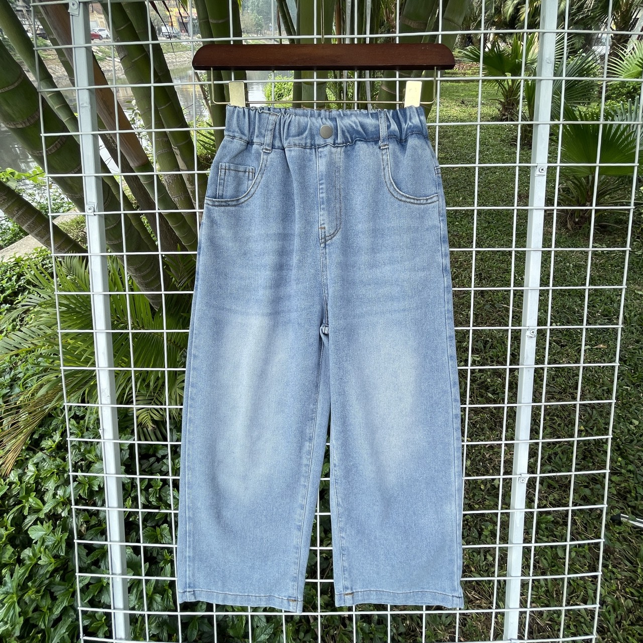 Bộ cộc tay cho bé gái quần dài size đại 7-16 tuổi in chữ KCHK vải cotton co giãn 4 chiều kiểu dáng thời trang