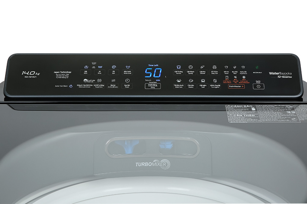Máy giặt Panasonic Inverter 14 Kg NA-FD14V1BRV Mới 2021 - HÀNG CHÍNH HÃNG - CHỈ GIAO HCM