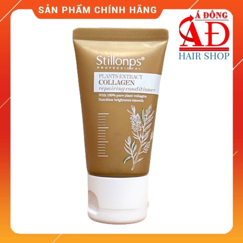 CẶP DẦU GỘI XẢ DƯỠNG SINH STILLONPS COLLAGEN PHỤC HỒI MỀM MƯỢT TÓC MINI 30ML*2