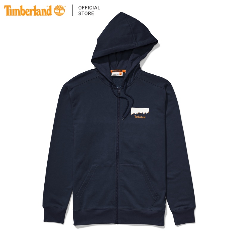 Original  Áo Hoodie Nam Timberland Graphic Hoodie Dark Sapphire TB0A27BZ44