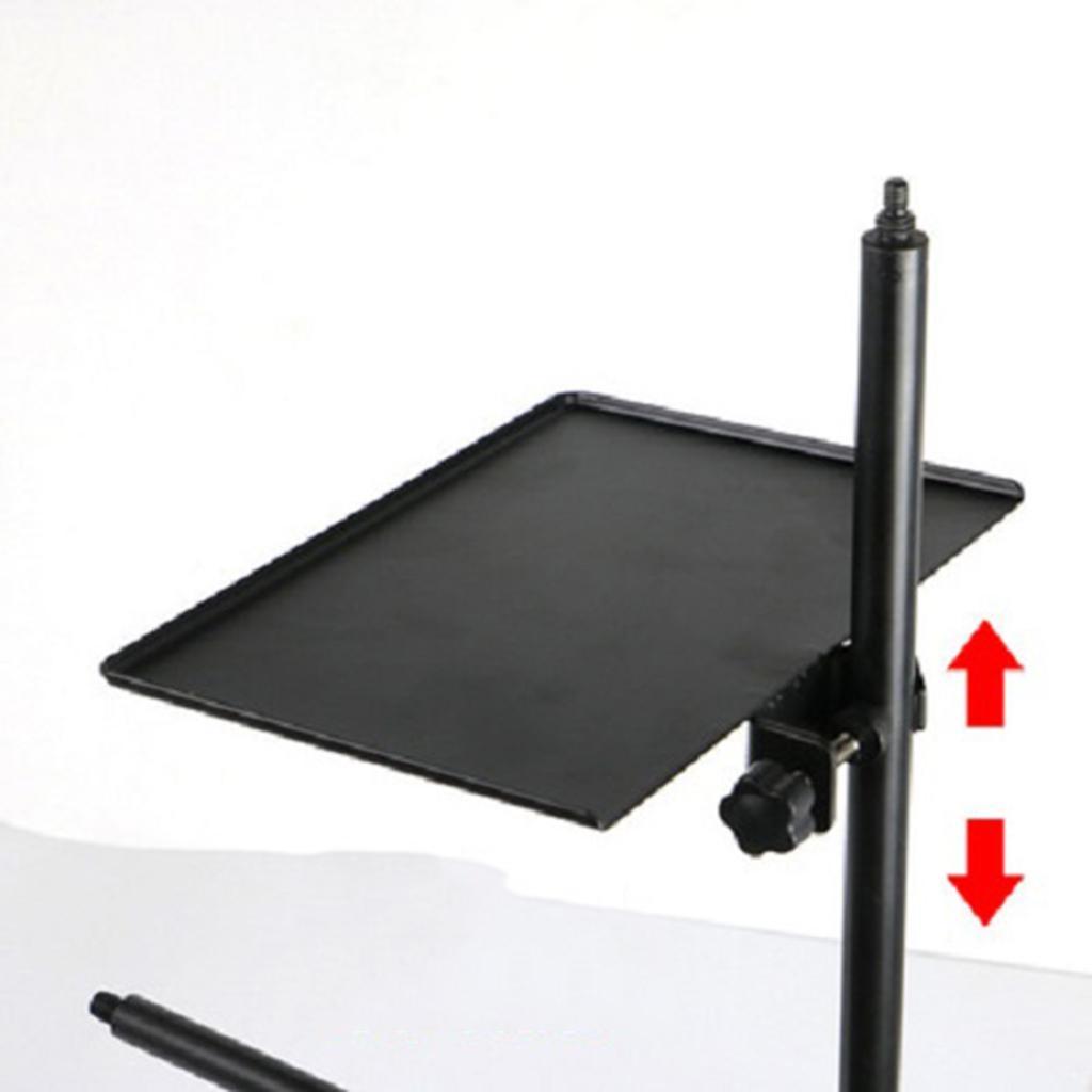 Heavy Duty Sound Card Tray Live Broadcast Microphone Stand Clip Holder Small