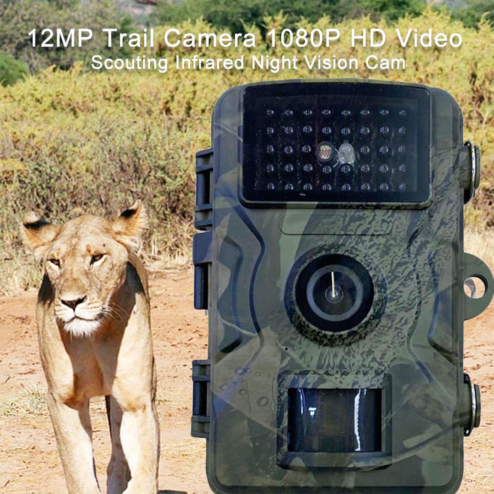 Trail Camera Mini with Night View Deer Camera for Garden Wildlife Watching