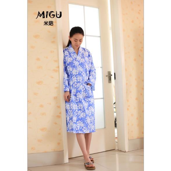 Bộ yukata chất vải thô Nhật mềm siêu thoáng mát
