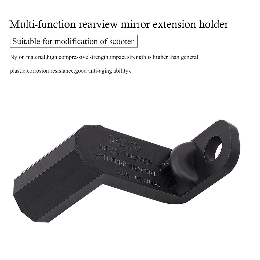 Motorcycle Rearview Mirror Extension Bar Fits The Mounting Clamp of The