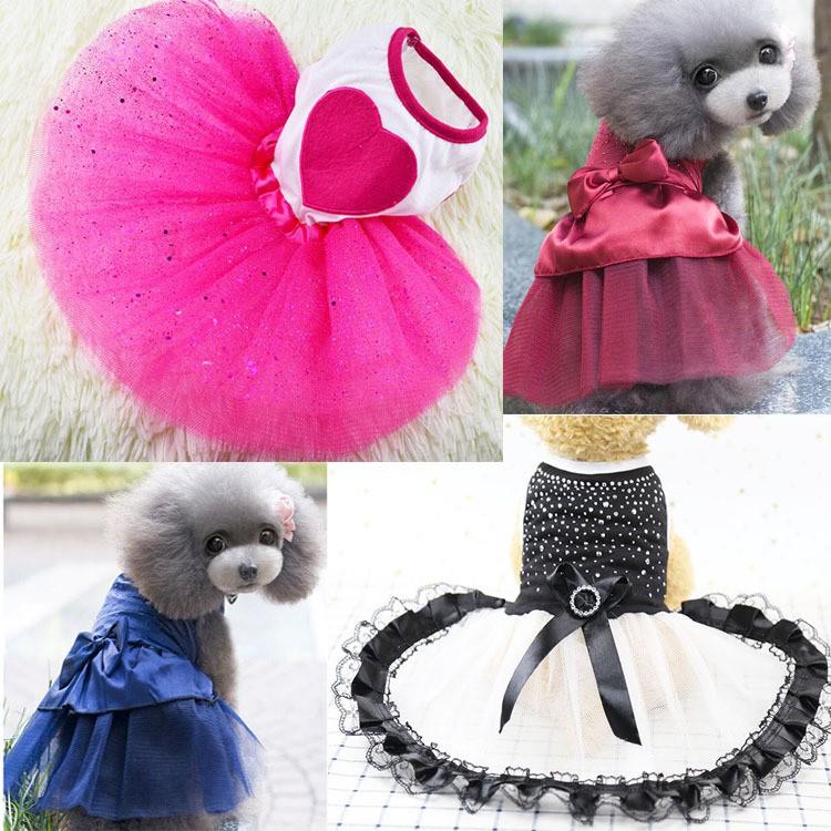 Váy, đầm cho thú cưng AT10-6 (Inbox chọn mẫu và size)