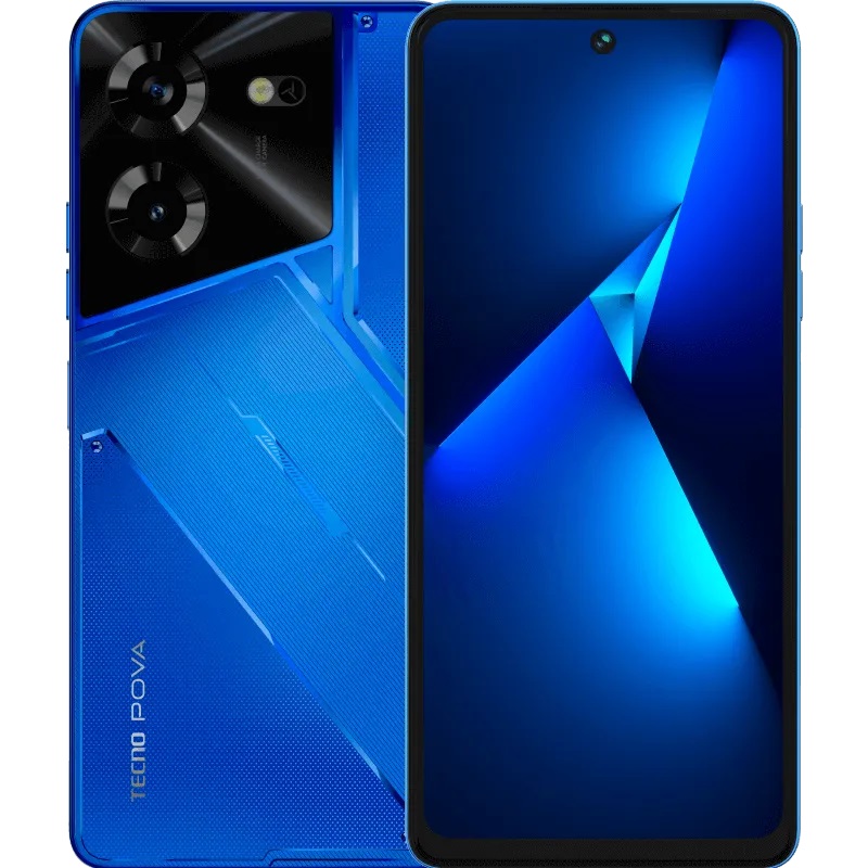 Điện thoại Tecno POVA 5 (8GB+8GB/128GB) RAM mở rộng 16GB | Pin 6000 mAh | Màn 120Hz - Sạc nhanh 45W - Hàng Chính Hãng 