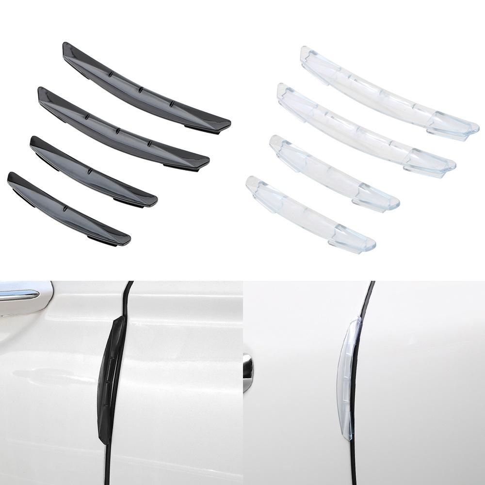 Set 4 miếng dán bảo vệ viền cửa xe hơi chống va chạm trầy xước