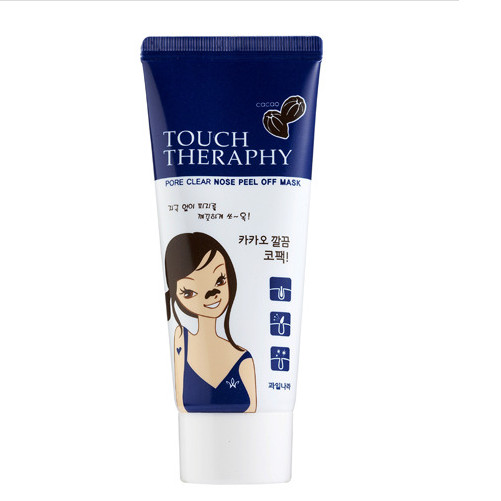 Gel lột mụn mũi Welcos touch therapy cacao pore clear nose pack 60ml