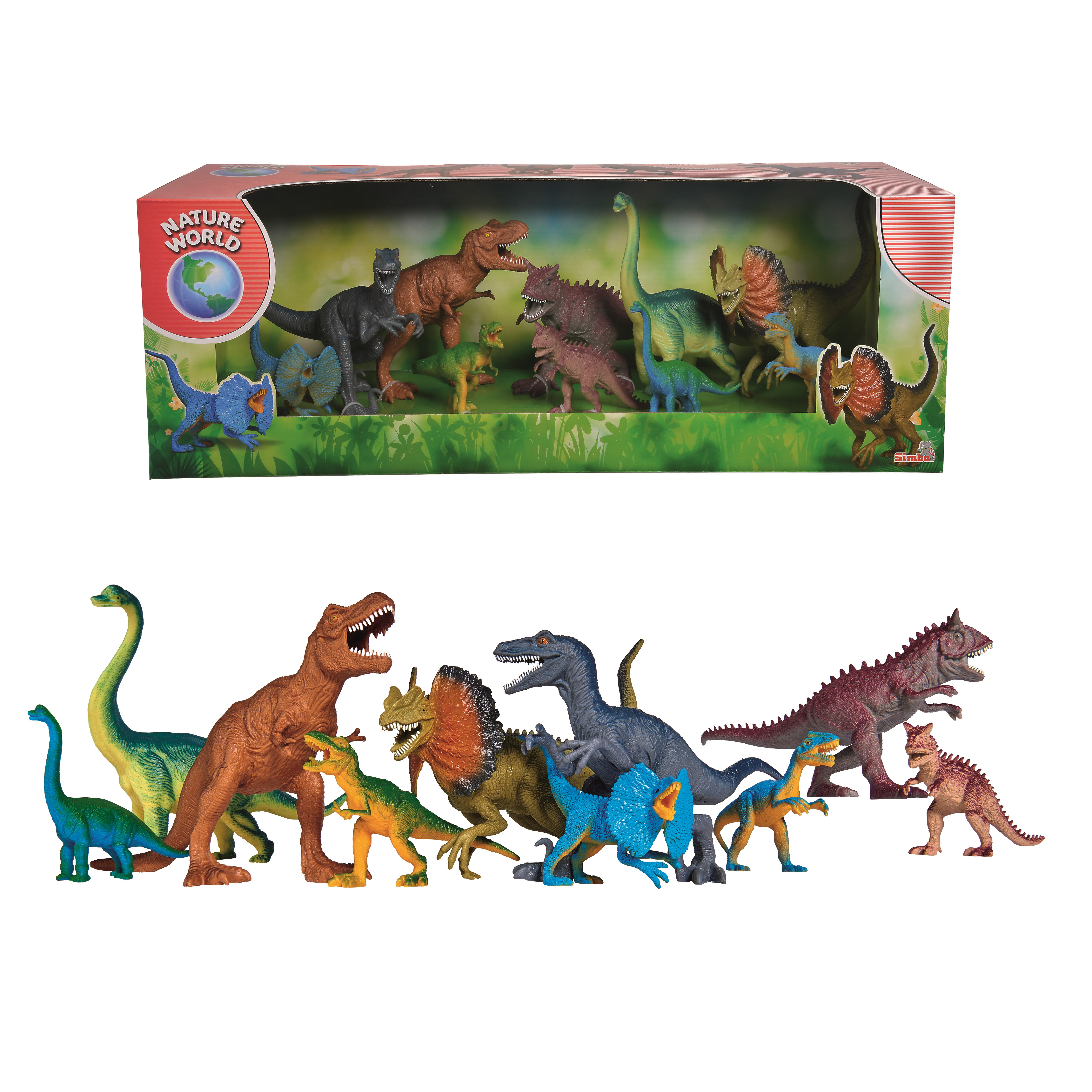 Bộ Đồ Chơi Khủng Long NATURE WORLD Big Dino Set 104344425 - Đồ Chơi Chính Hãng