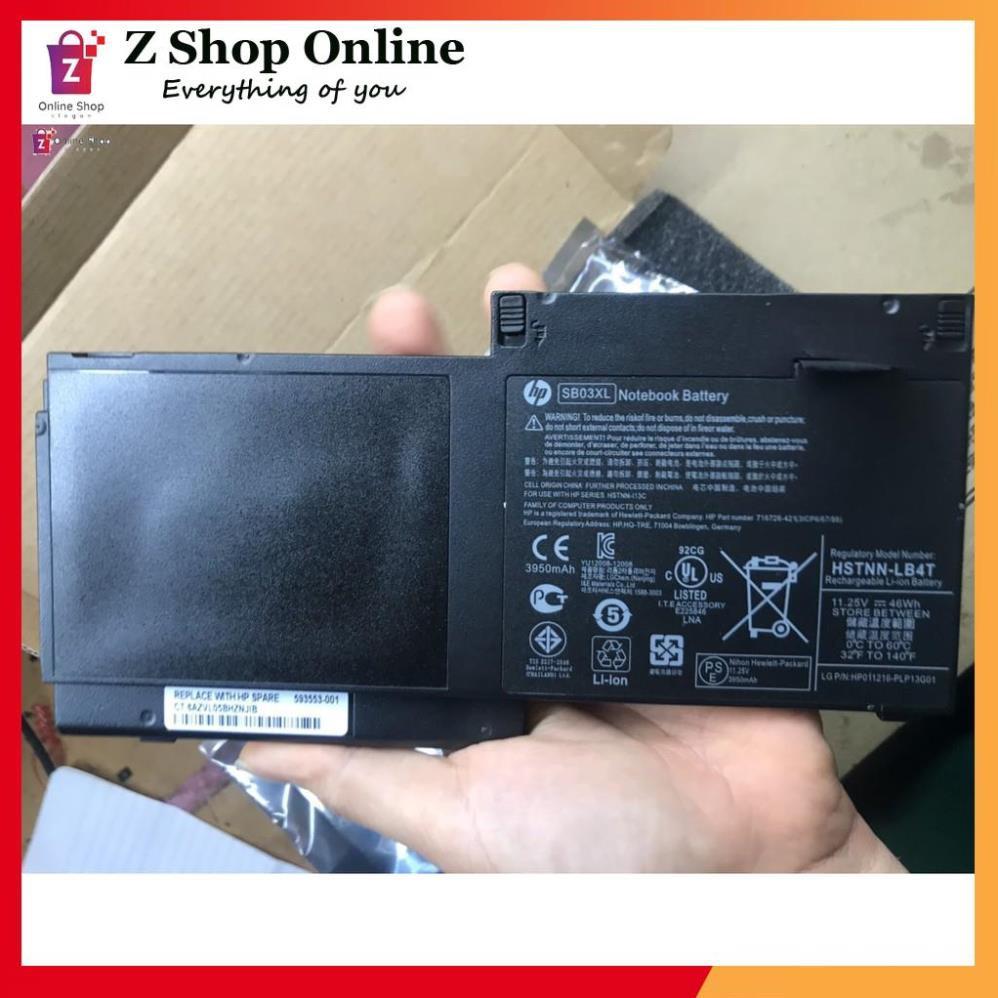 Pin battery Dùng Cho Laptop HP EliteBook 720 725 820 825 G1 G2 SB03XL Originals