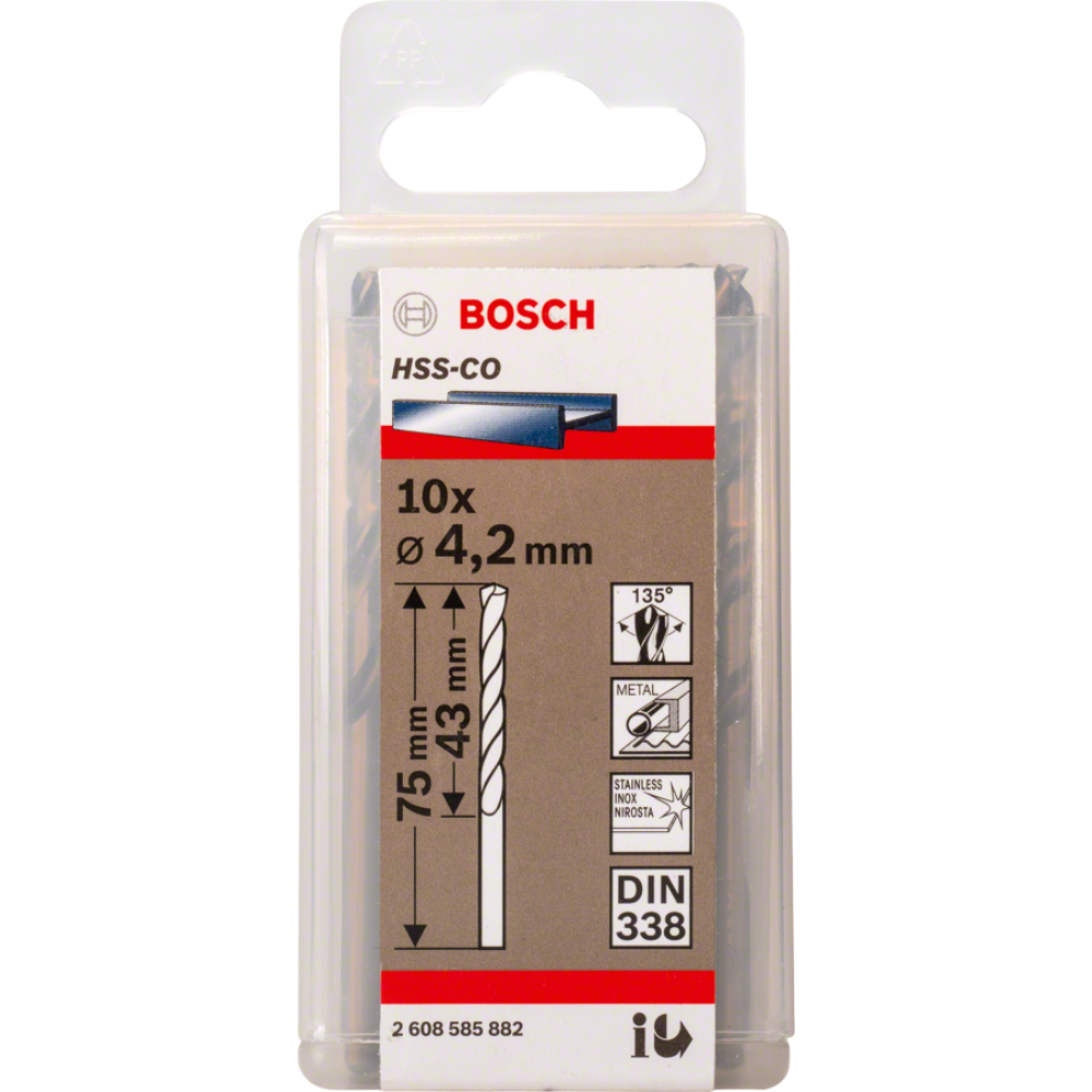 Mũi khoan INOX HSS-Co Bosch