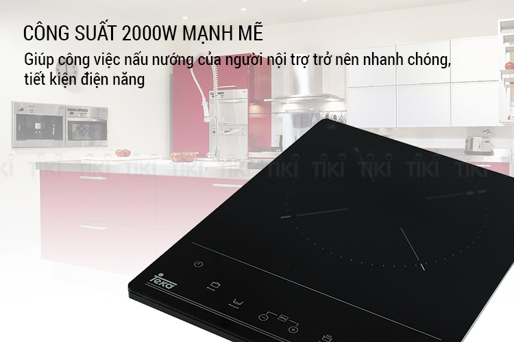 Bếp Điện Từ Đơn TEKA FIC 31T30 - Tặng Kèm Nồi Lẩu - Hàng chính hãng
