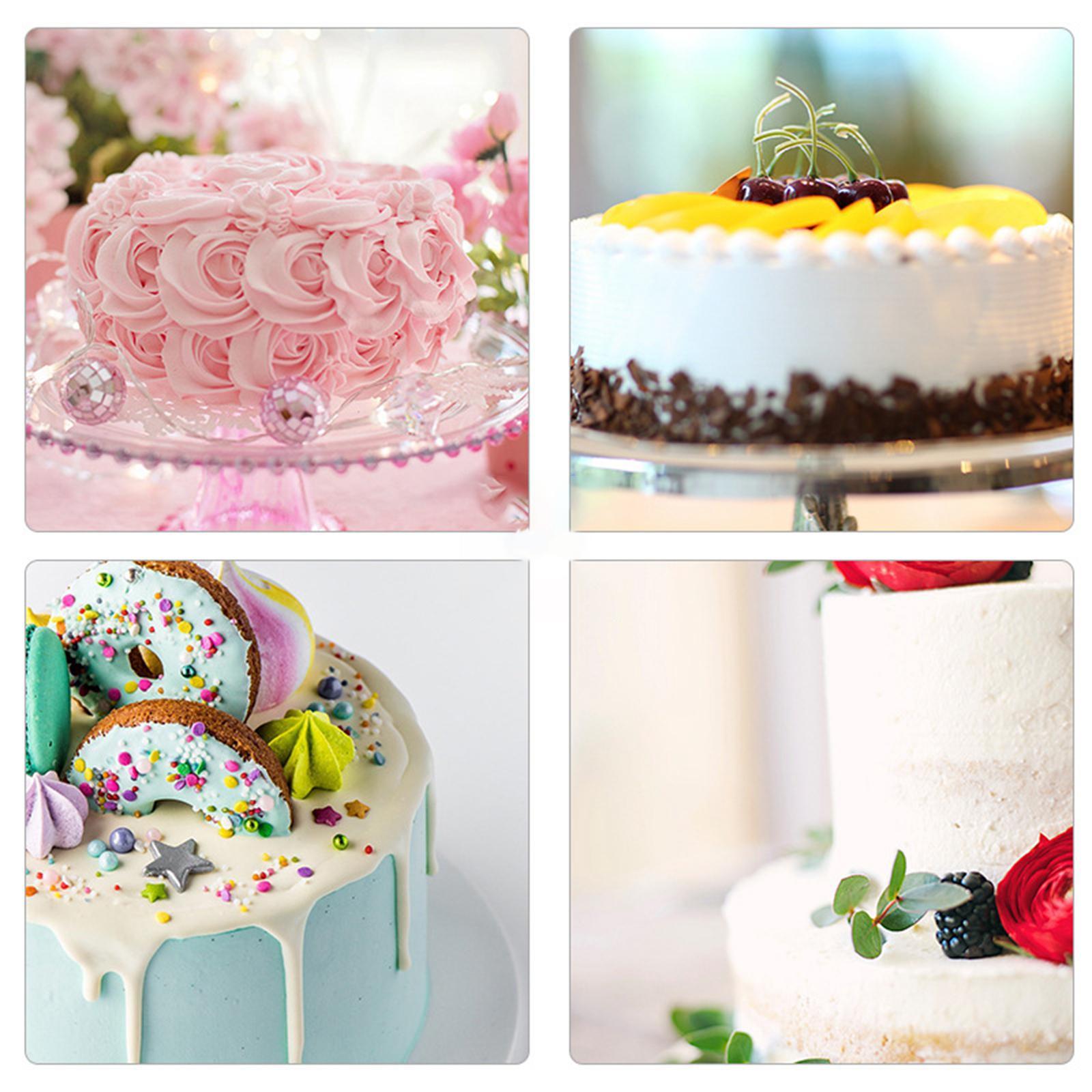 20x Cake Scraper Decorating Tool Supplies Icing for Kitchen Wedding