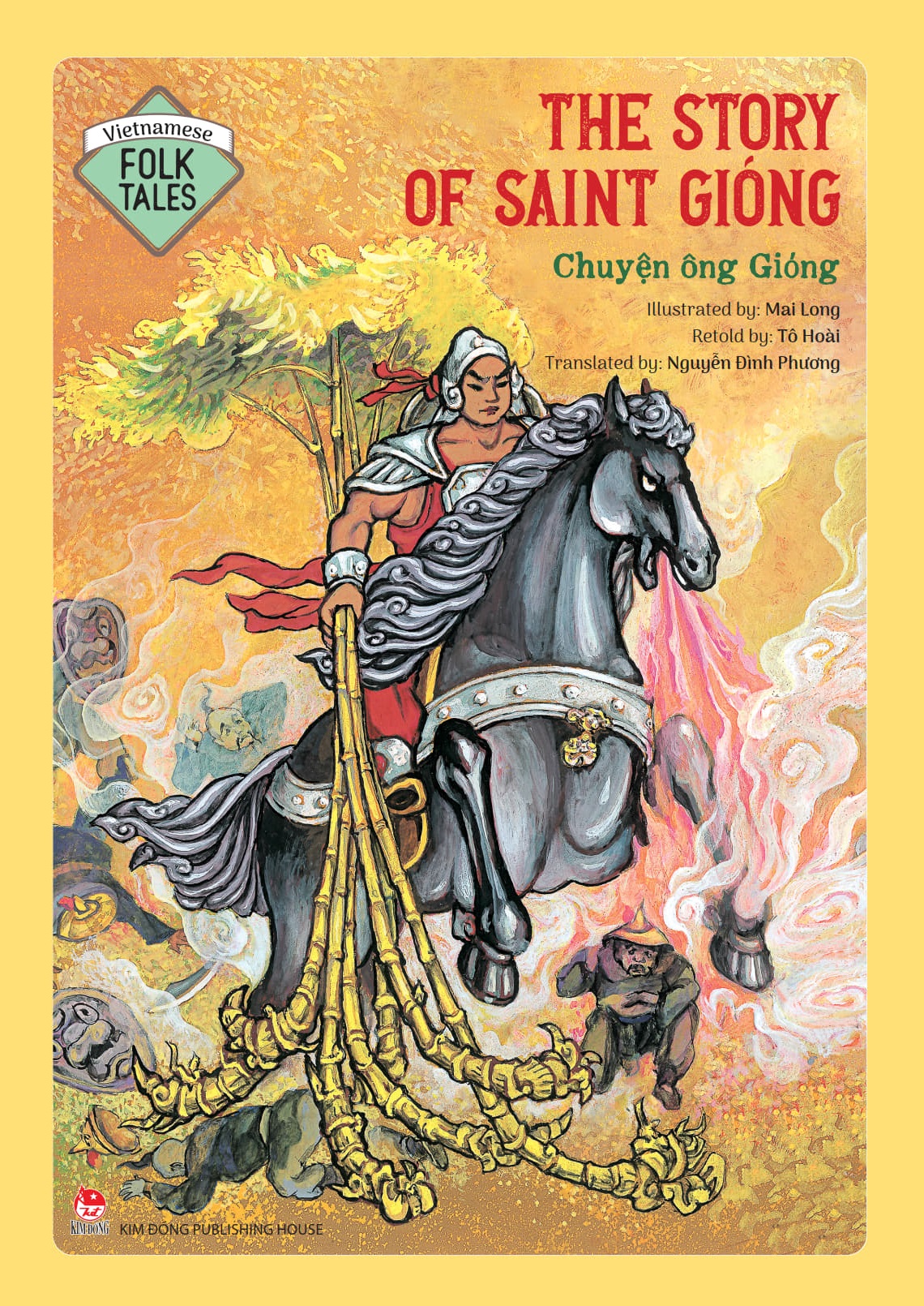 Truyện cổ tích Việt Nam bằng tiếng Anh - Vietnamese Folklore - The Story Of Saint Gióng - Chuyện Ông Gióng
