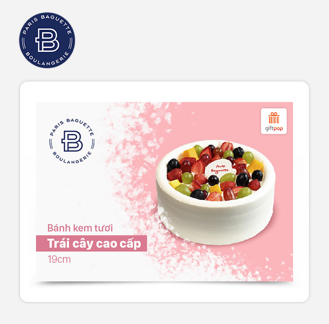 Paris Baguette - Bánh Kem Tươi Trái Cây Cao Cấp