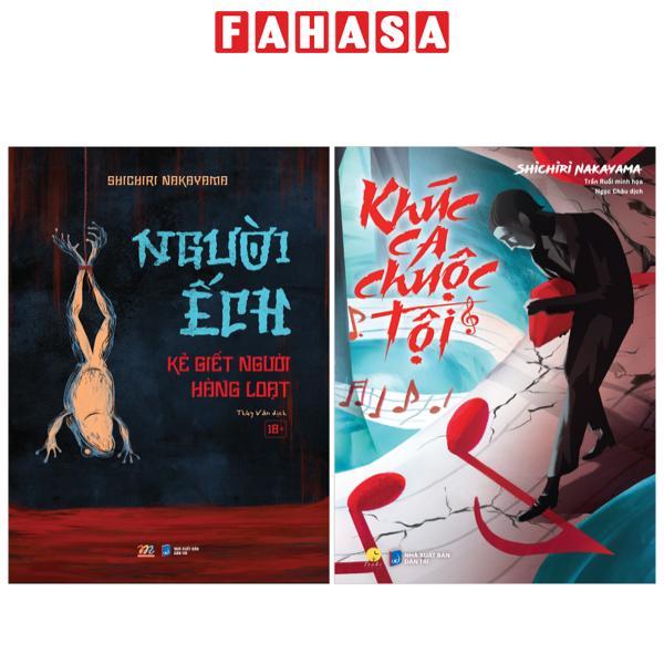 Sách - Combo Sách Người Ếch - Kẻ Giết Người Hàng Loạt + Khúc Ca Chuộc Tội (Bộ 2 Cuốn)