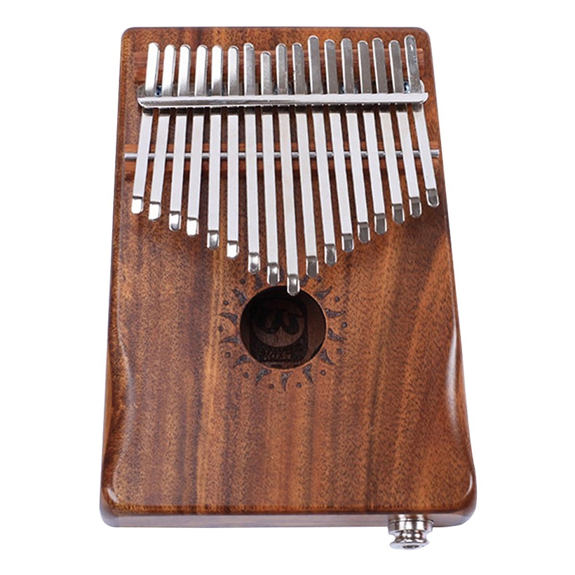 Đàn Kalimba 17 Phím Gỗ Mahogany Walter WK-17NMEQ Tặng Kèm Khóa Học Miễn Phí