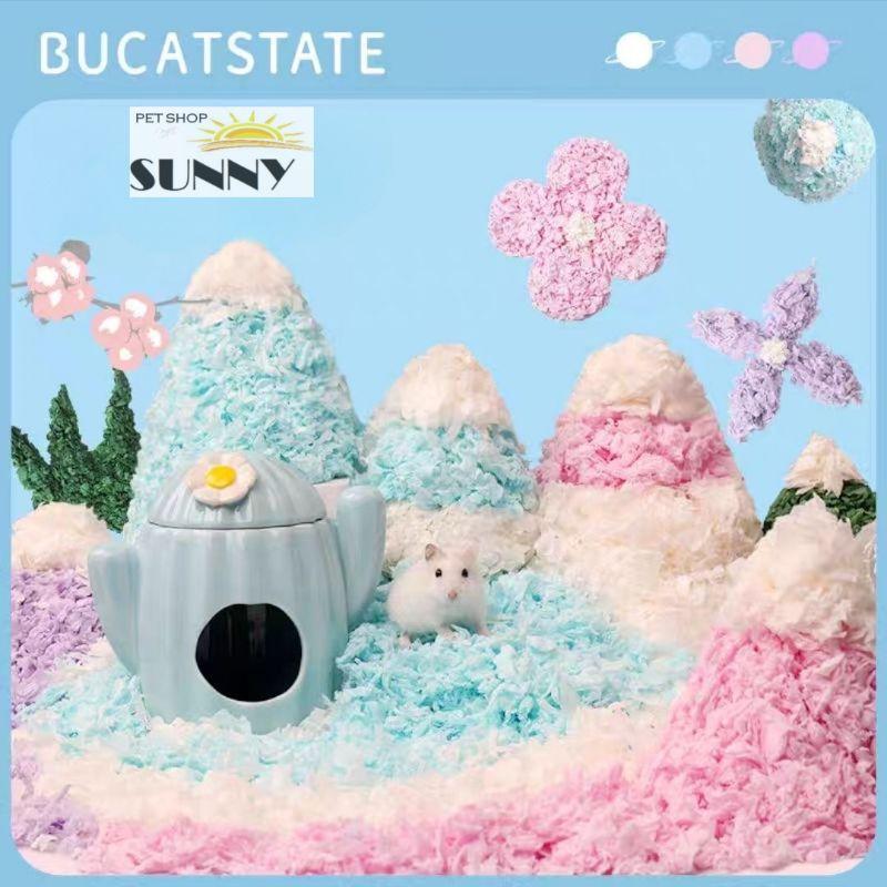 Giấy lót bông Bucatsate lẻ gói 50g hamster, sóc