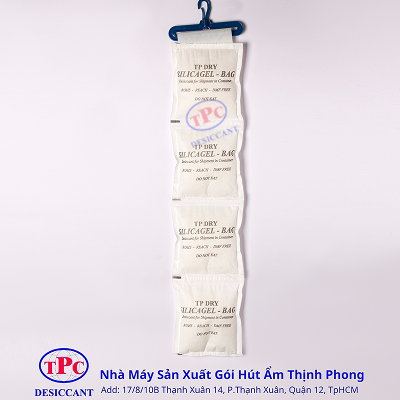 Hàng Chính hảng - Gói Hút Ẩm Kiểu Thanh treo Silicagel 1Kg 4 túi