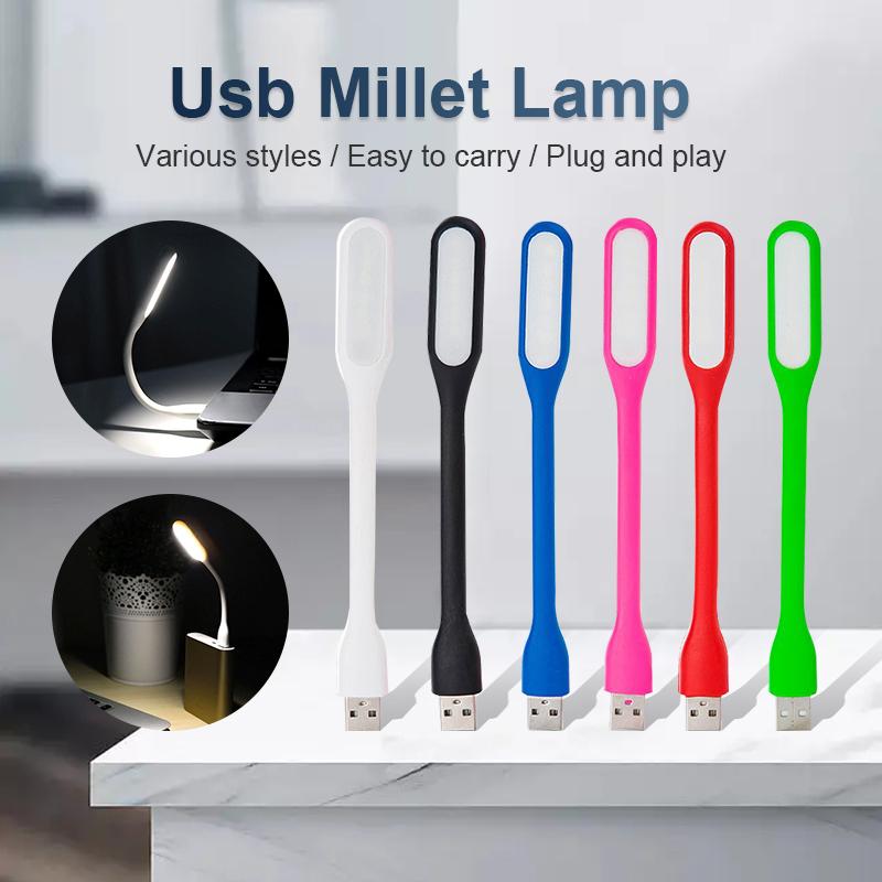 Đèn led USB mini siêu sáng,đèn đọc sách cổng gắn máy tính điện thoại,sạc dự phòng thiết kế nhỏ gọn tiện lợi