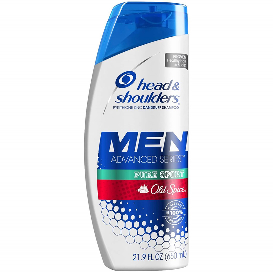 Dầu Gội Head &amp; Shouder Oldspice Pure Sport 650ml (Nhập Khẩu Mỹ)