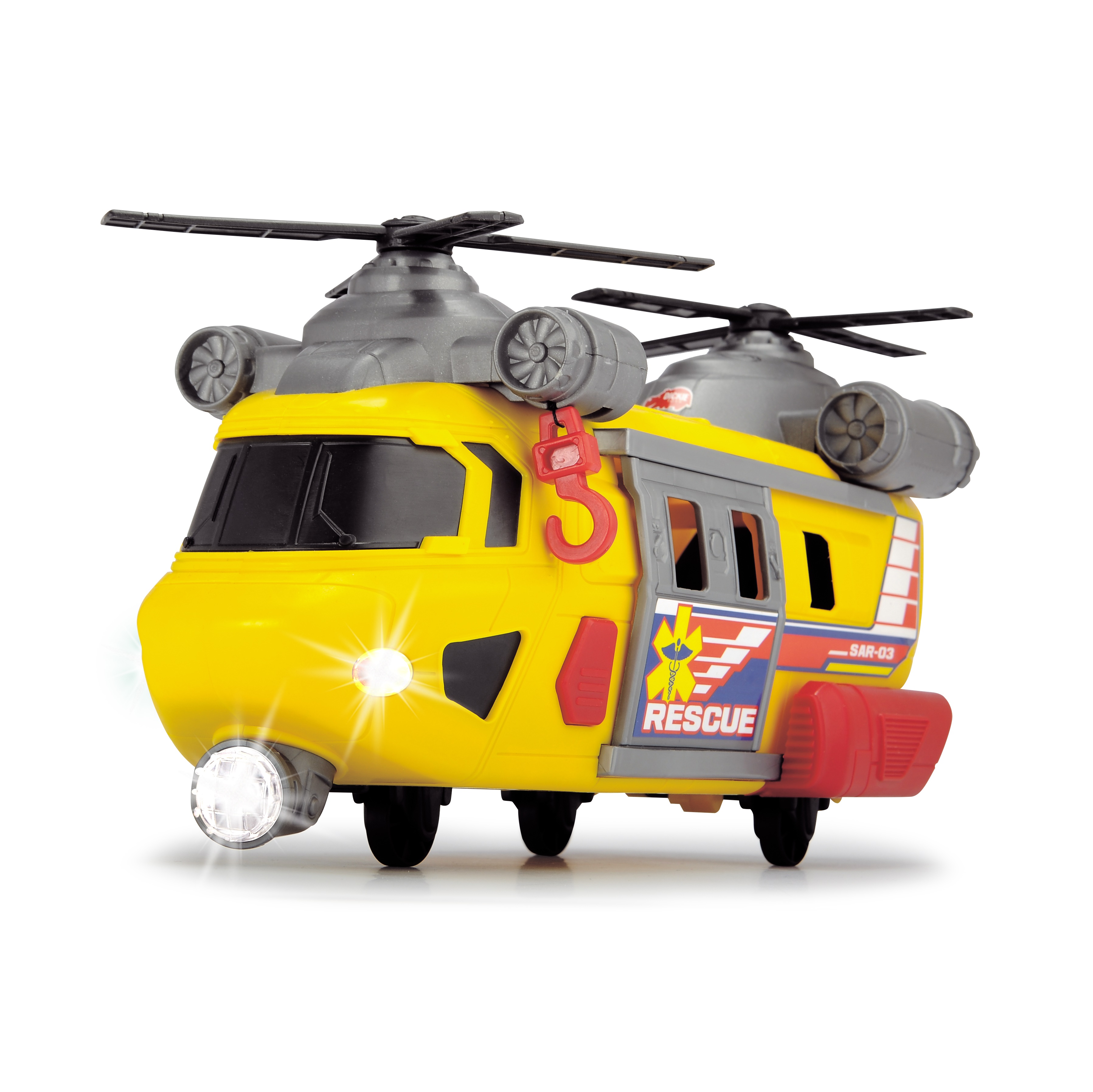 Đồ Chơi Trực Thăng Cứu Hộ Lớn Dickie Toys Rescue Helicopter (30 cm)