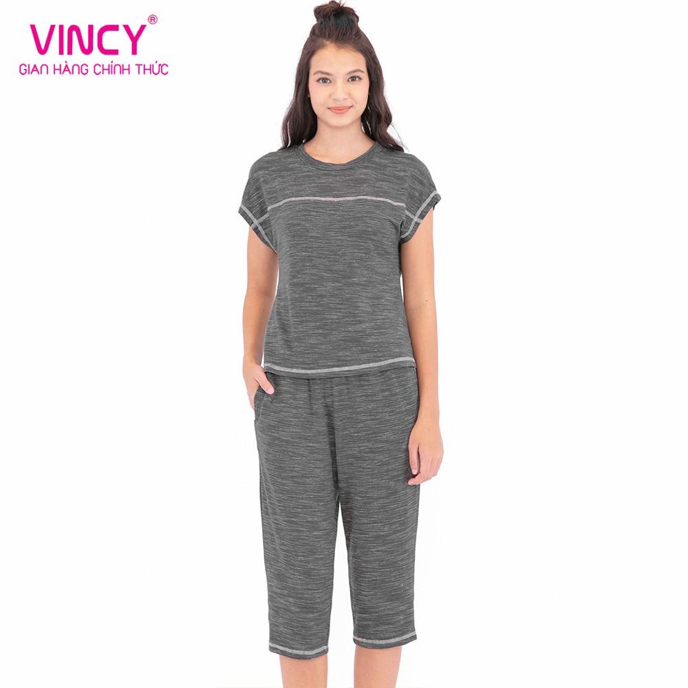 Bộ đồ thun lửng Vincy BTL010W01