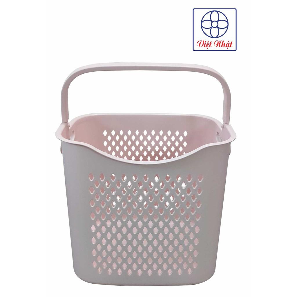 Giỏ Đựng Đồ Bằng Nhựa Cao Cấp Kiểu Nhật Bản (38 * 29 * 35 cm