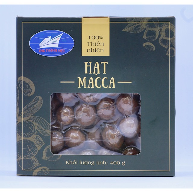 Hạt macca 400g hộp