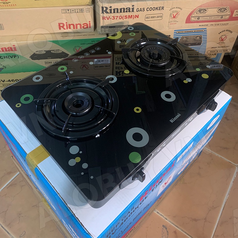 Bếp gas 7 tấc Rinnai RV-715Slim - Chén đồng có đầu hâm tiết kiệm gas - Hàng chính hãng