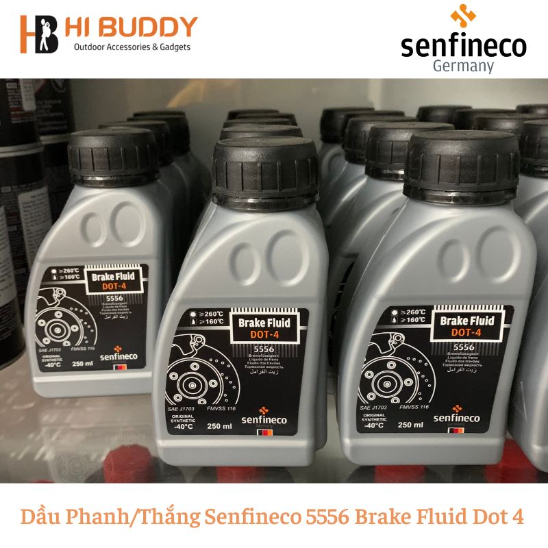 Dầu Phanh - Thắng SENFINECO 5556 Brake Fluid Dot 4 250ml