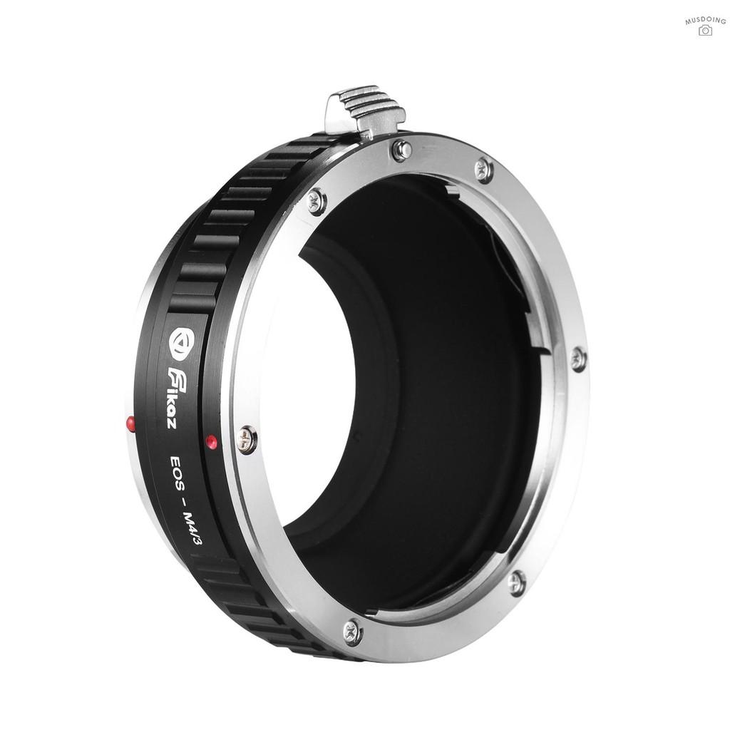 Fikaz OM-M4/3 Lens Mount Adapter Ring Aluminum Alloy Compatible with Olympus OM Mount Lens to Olympus Panasonic M4/3 Mic