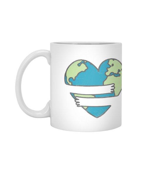 Ly Cốc Sứ Cao Cấp hình Love the Earth